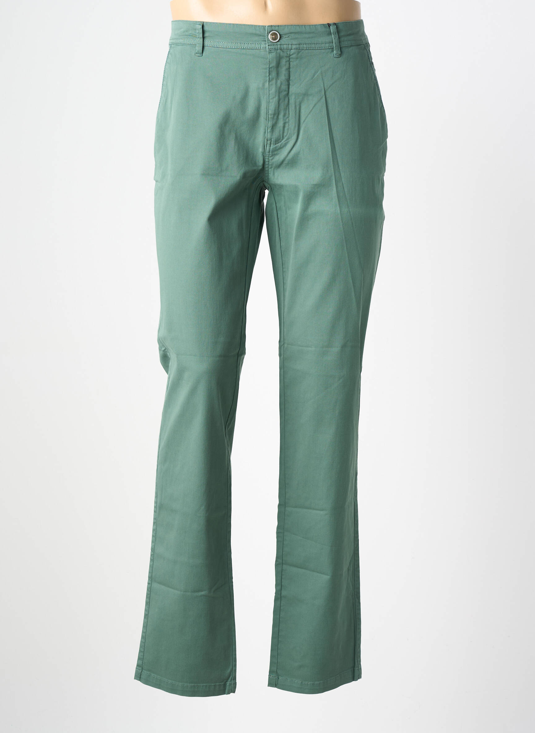 Pantalon chino buzunare verde DELAHAYE bărbat