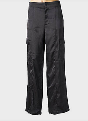 Pantalon cargo multibuzunare talie înaltă negru TIFFOSI femeie