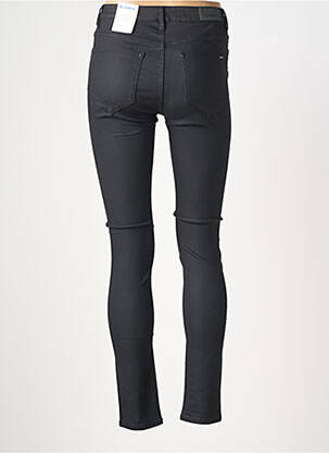 Pantalon slim talie înaltă talie înaltă negru GARCIA femeie