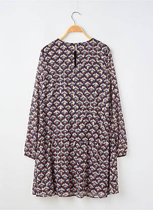 Rochie midi guler rotund mâneci lungi albastru KIDS ONLY fată