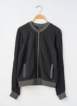 Jachete casual guler rotund negru BECKARO fată