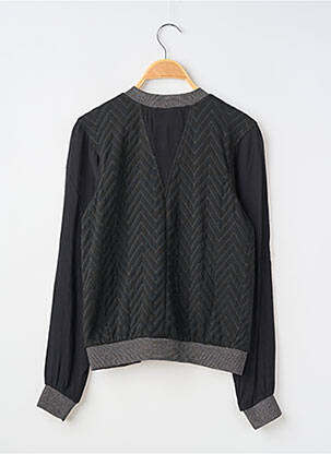 Jachete casual guler rotund negru BECKARO fată