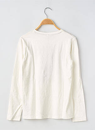 Tricou mâneci lungi mâneci lungi alb NAME IT băiat