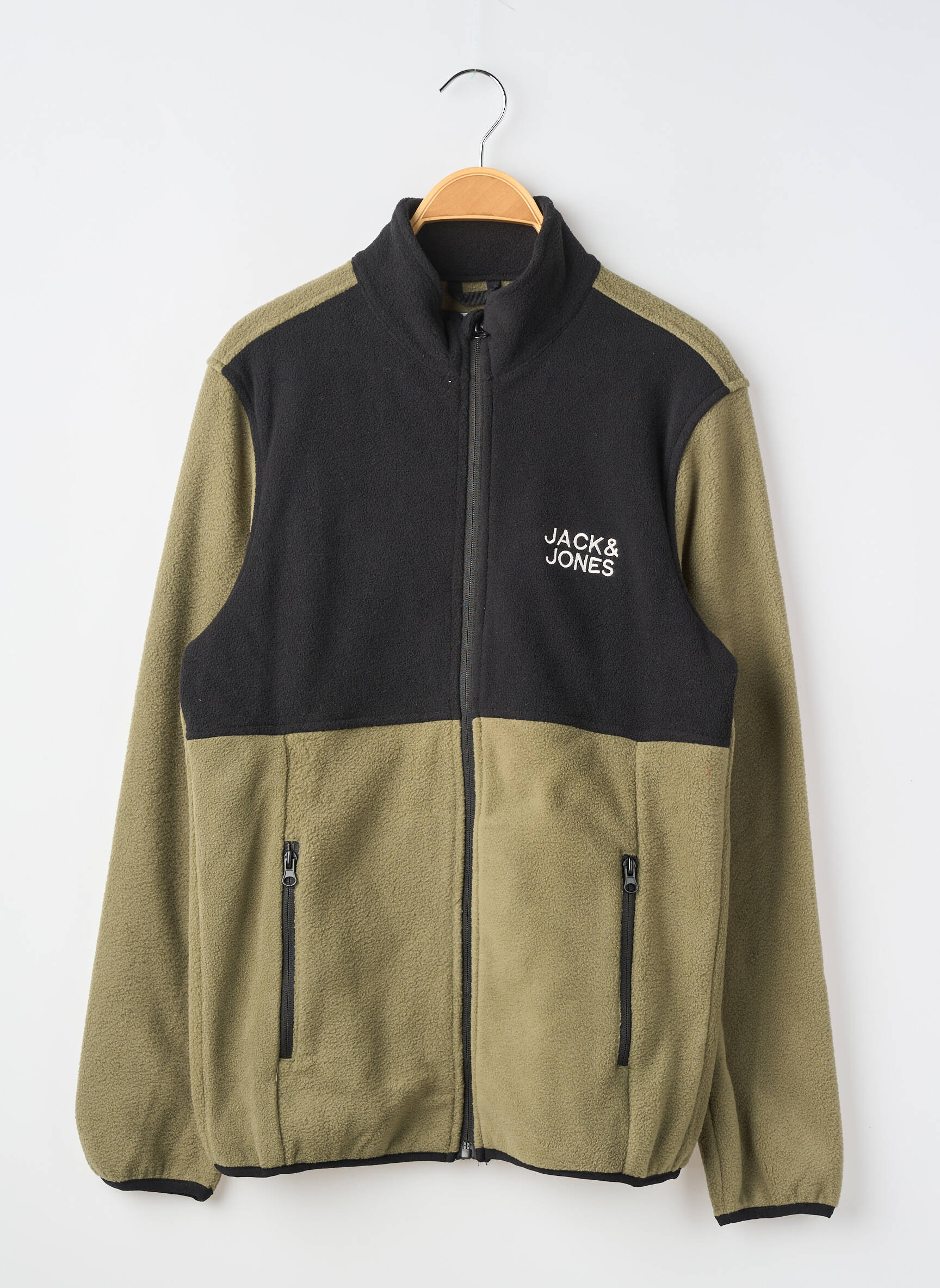 Polar buzunare verde JACK & JONES băiat