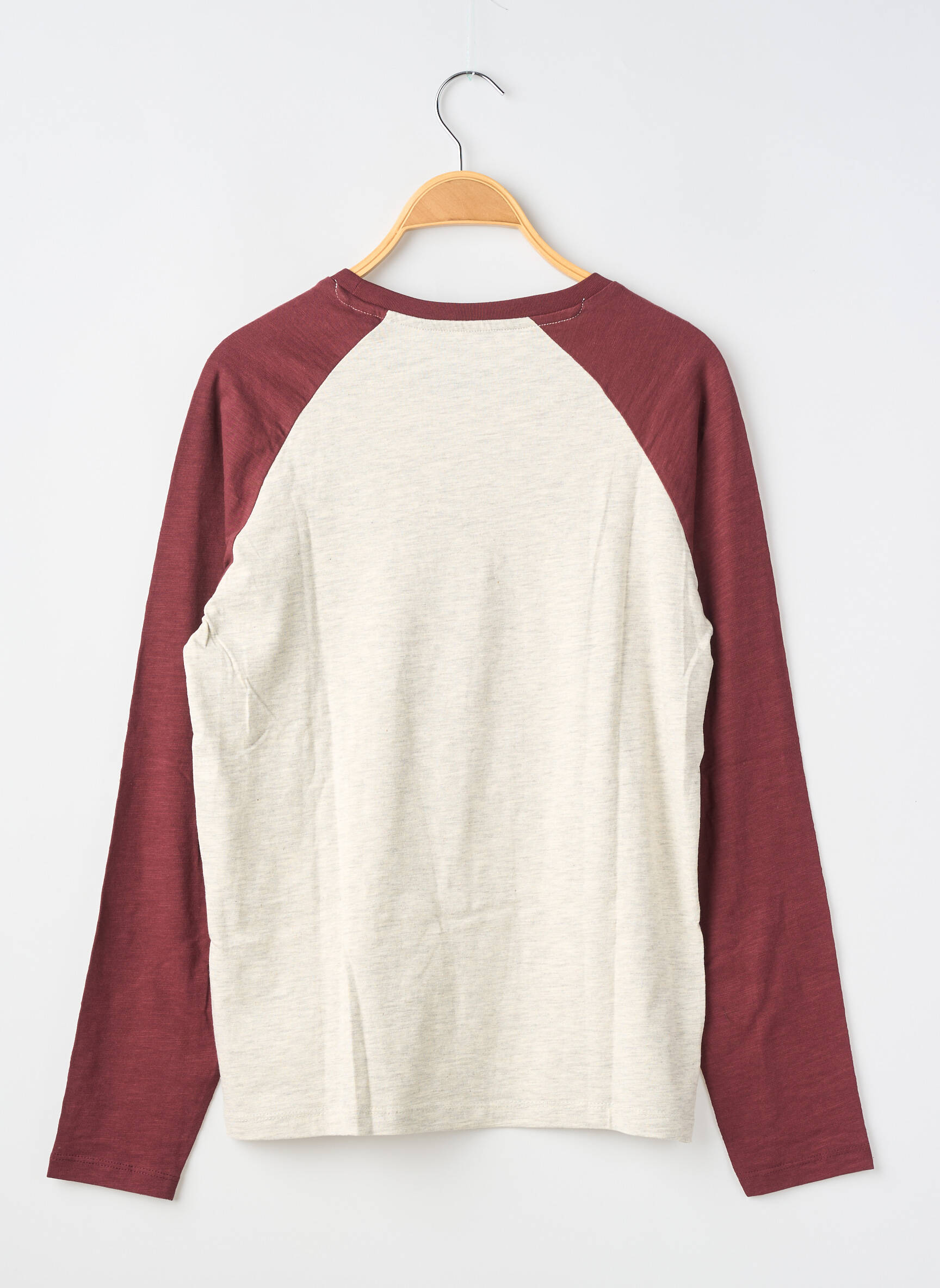 Tricou mâneci lungi mâneci lungi gri JACK & JONES băiat