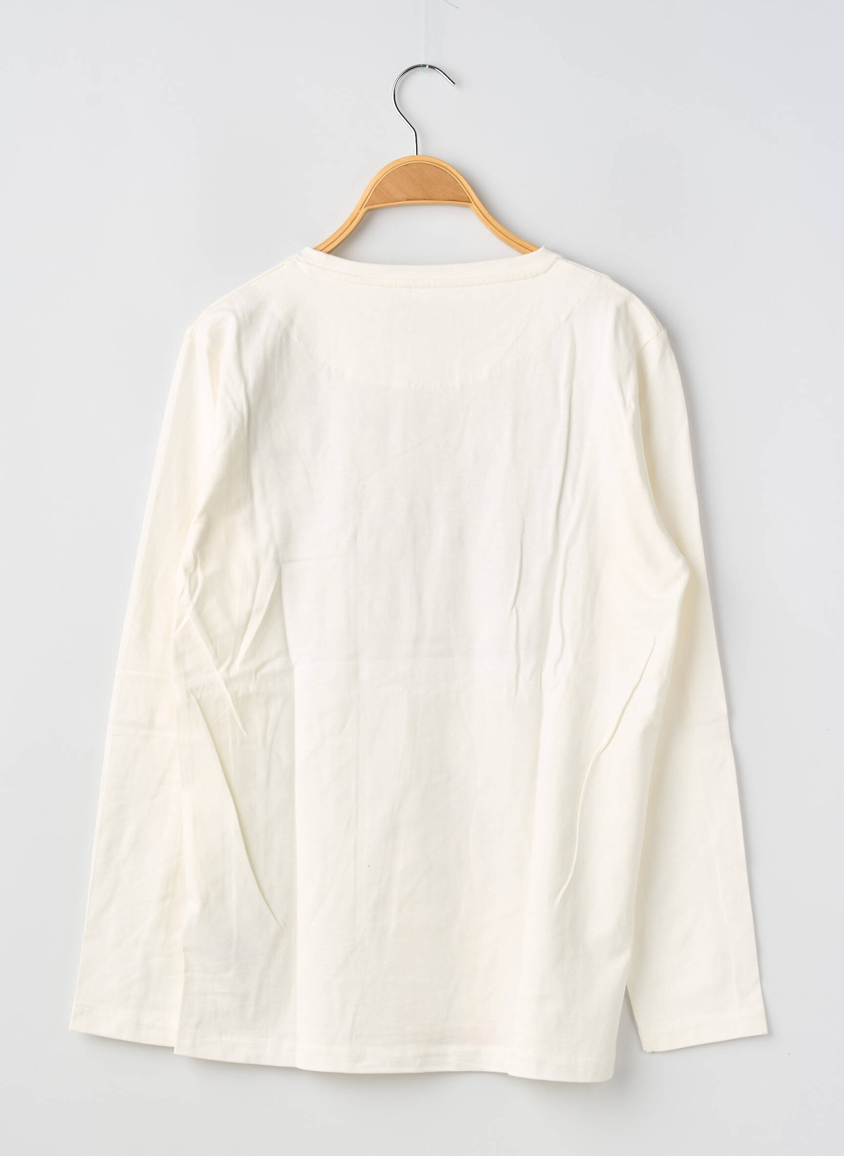 Tricou mâneci lungi mâneci lungi alb NUKUTAVAKE băiat