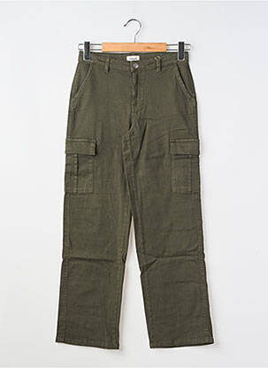 Pantalon cargo buzunare verde ONLY copil