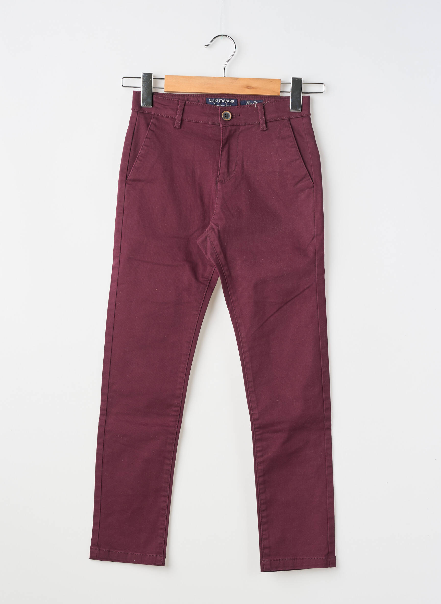 Pantalon chino buzunare violet NUKUTAVAKE băiat