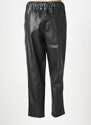Pantalon drept talie elastică negru MISSY femeie