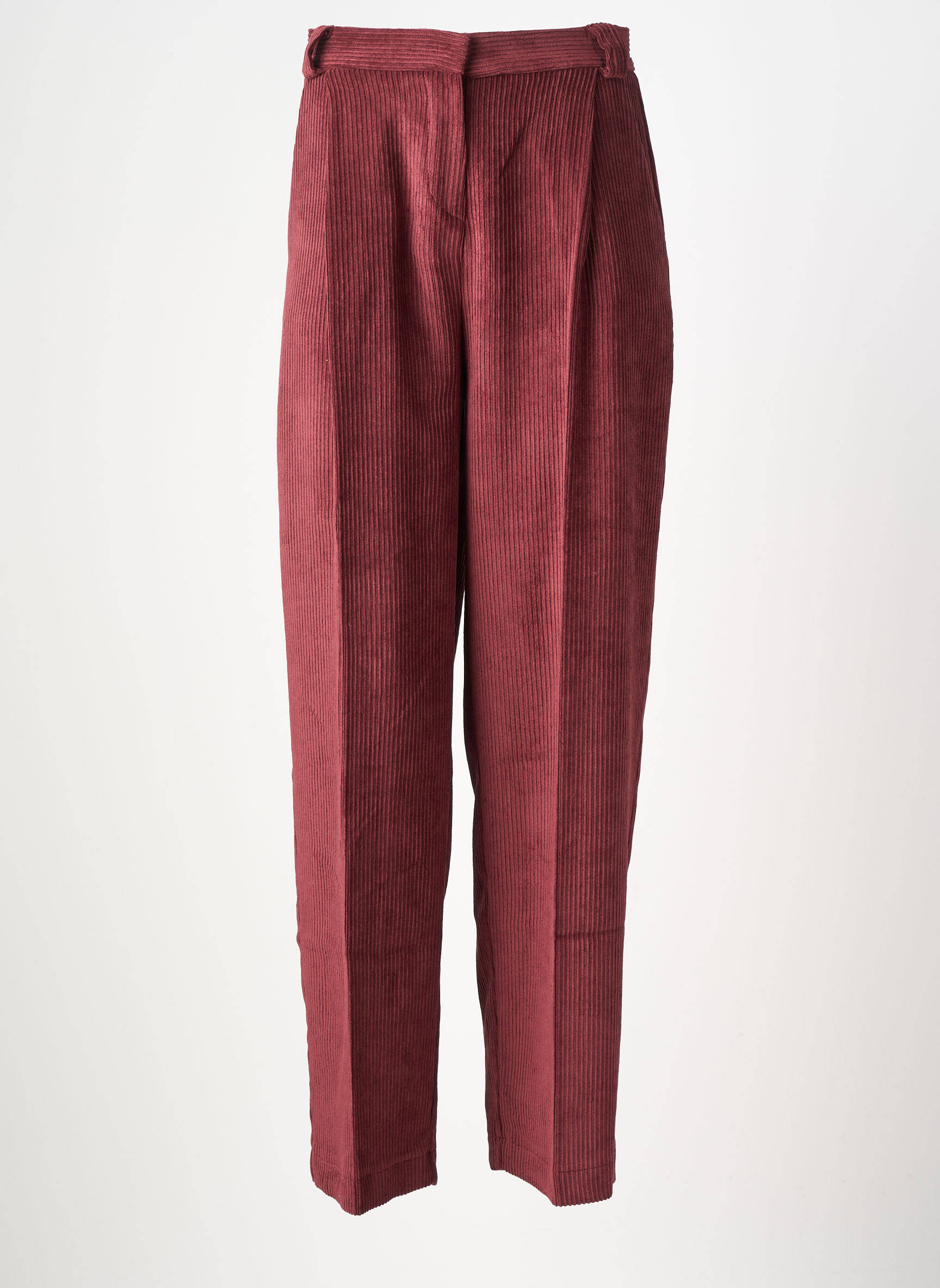 Pantalon slim buzunare maro MARYLEY femeie