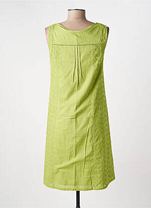 Rochie scurtă fără mâneci fără mâneci verde AGATHE & LOUISE femeie