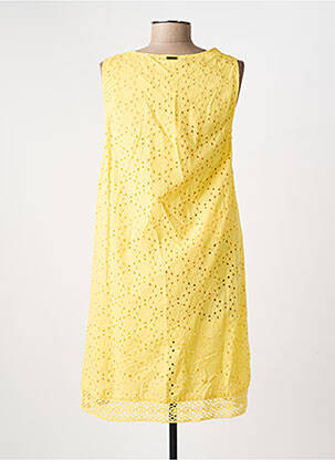 Rochie midi fără mâneci fără mâneci galben AGATHE & LOUISE femeie