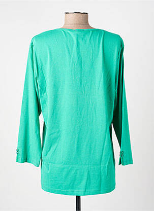 Tricou mâneci 3/4 mâneci 3/4 verde FELINO femeie