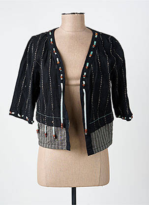 Bolero efect material satinat negru JAC JAC femeie