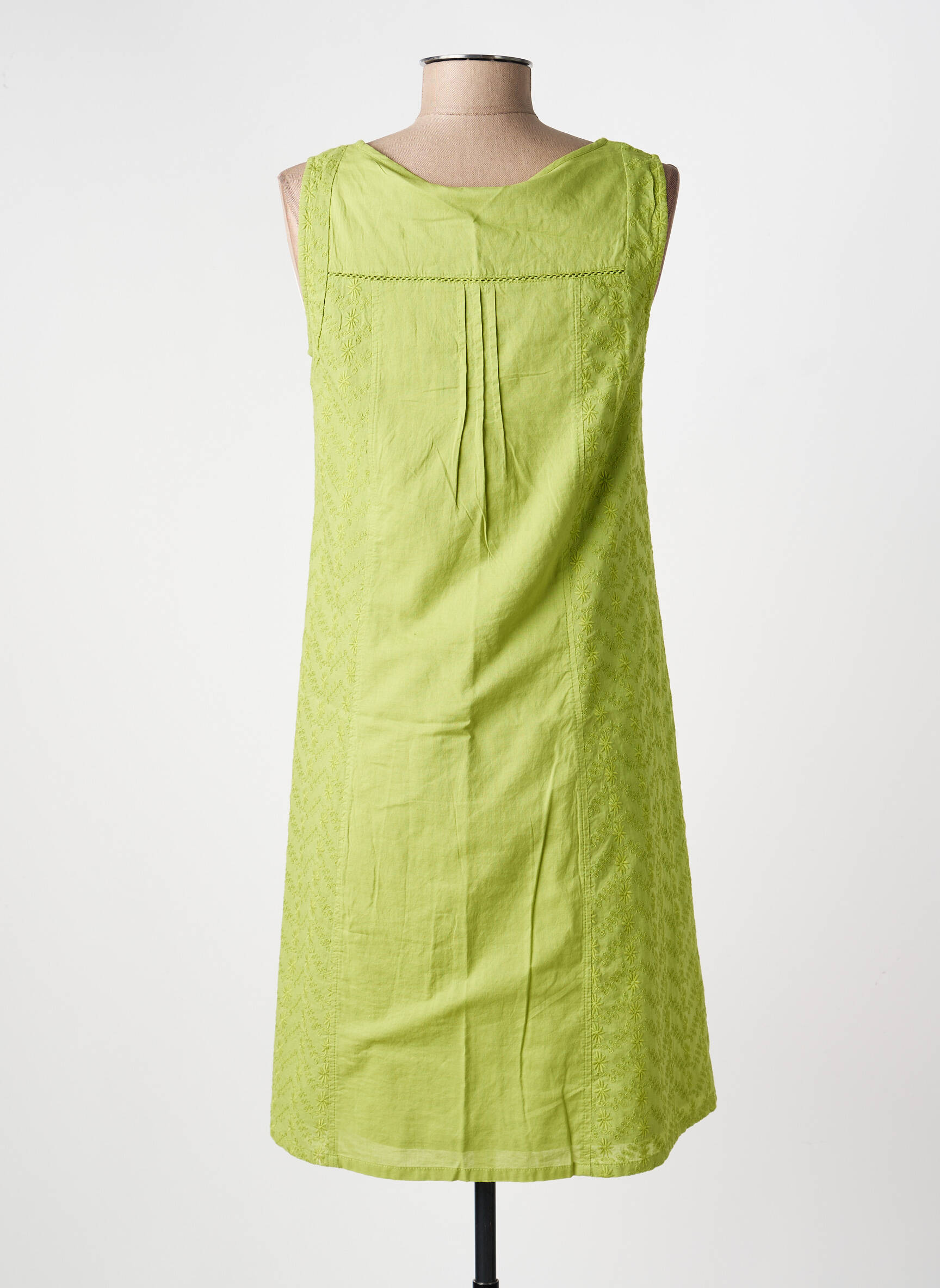 Rochie scurtă fără mâneci fără mâneci verde AGATHE & LOUISE femeie