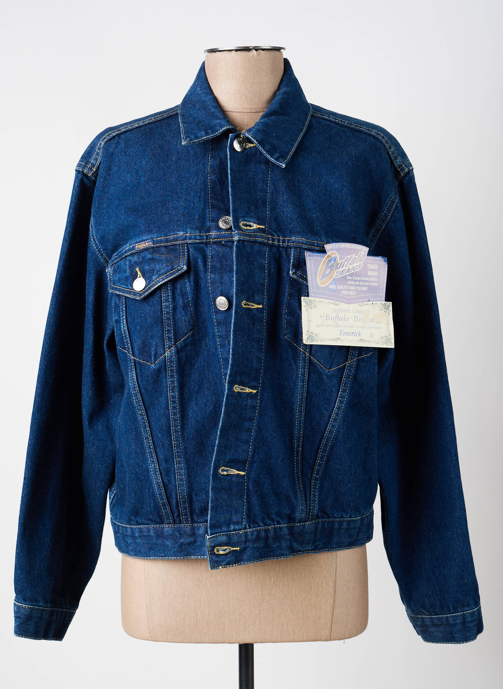 Jachete casual buzunare albastru BUFFALO femeie