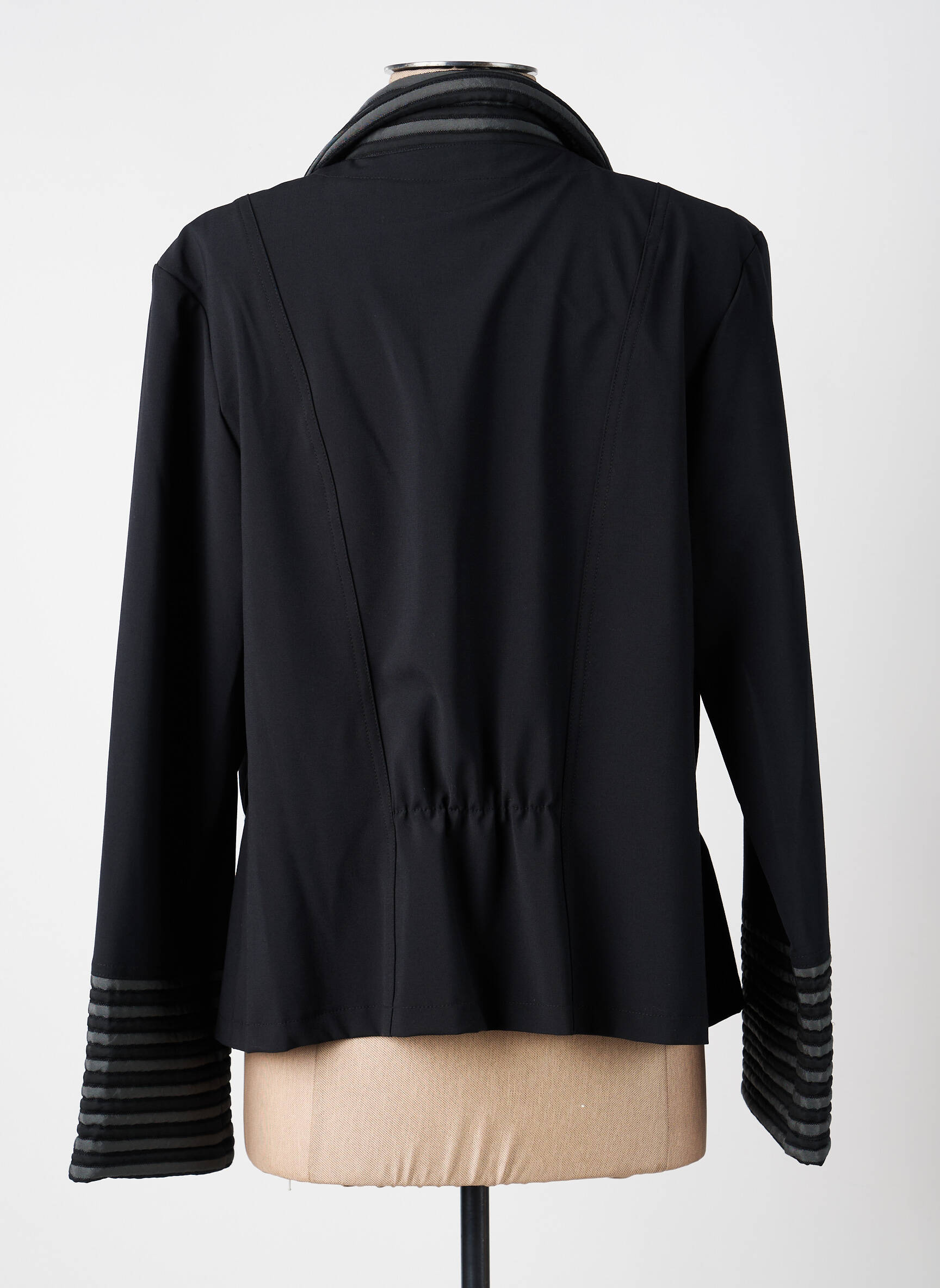 Jachete casual croială cambrată negru ROSA ROSAM femeie