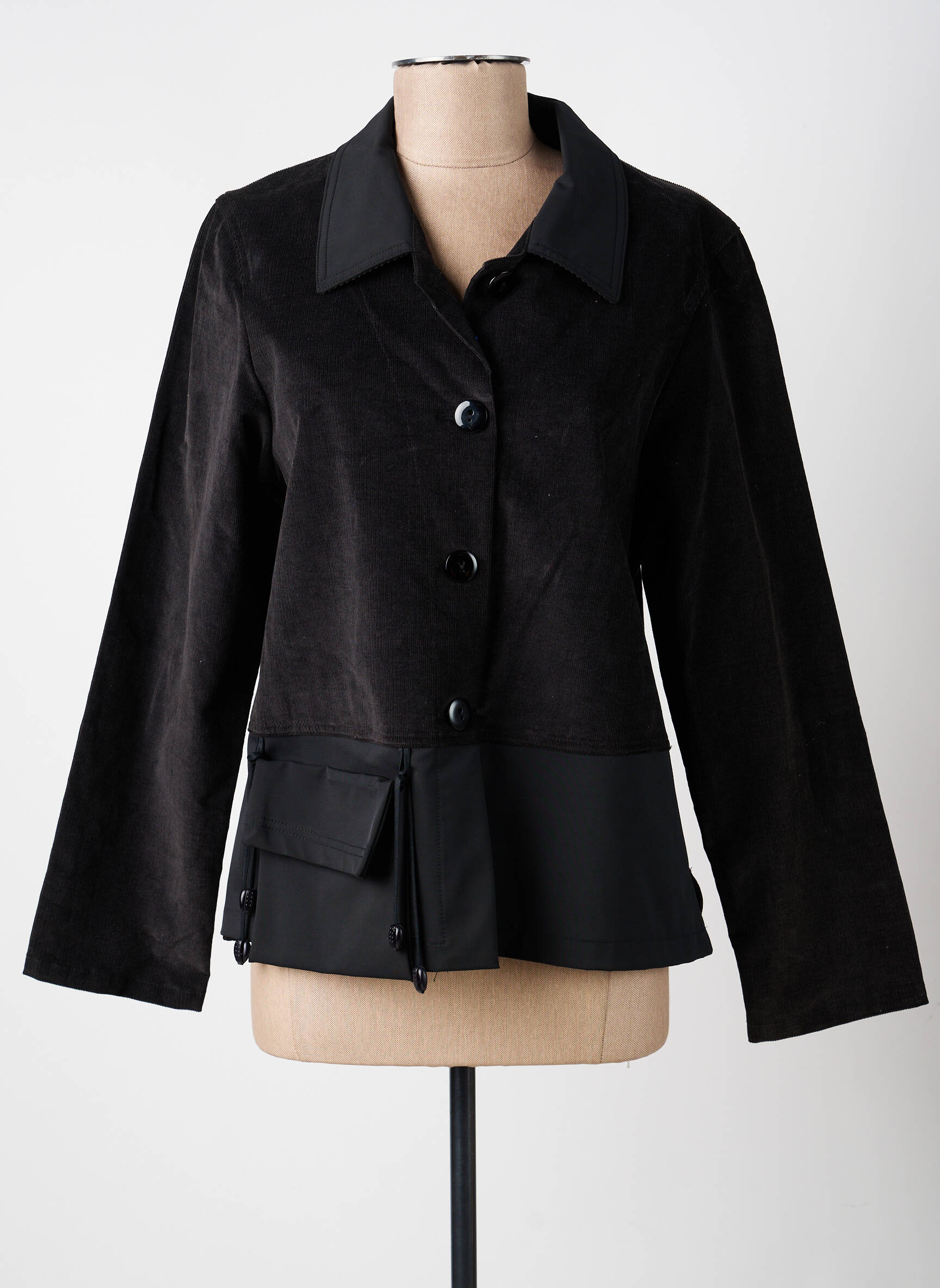 Jachete casual buzunare negru ROSA ROSAM femeie