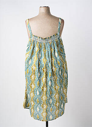 Rochie midi croială fluidă fără mâneci verde AGATHE & LOUISE femeie
