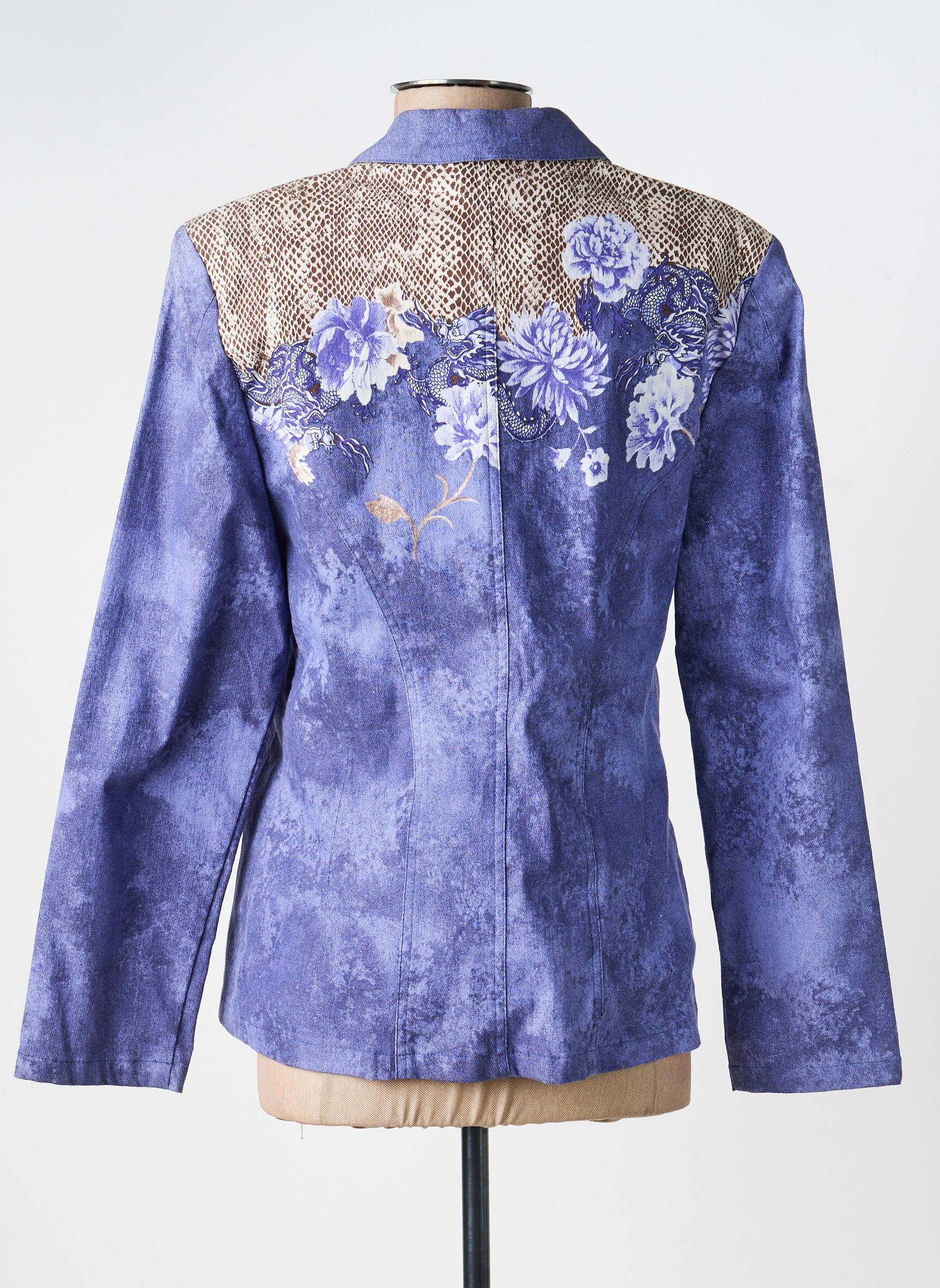 Sacou buzunare violet ROSA ROSAM femeie