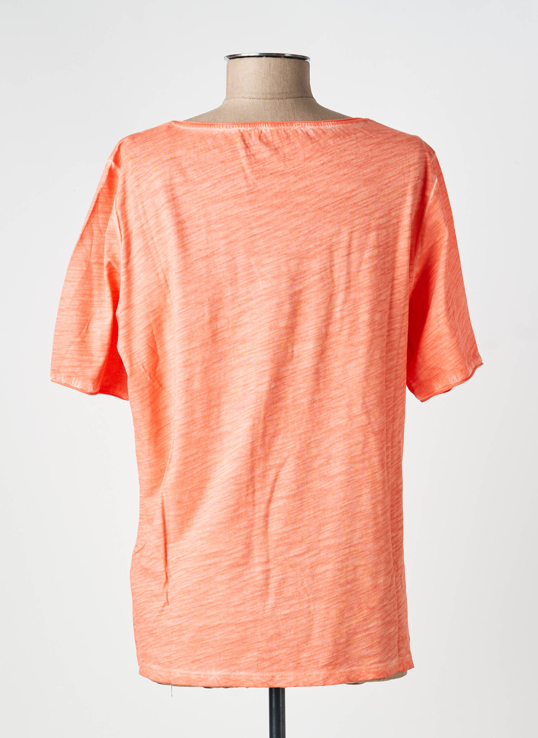 Tricou elasticitate mâneci scurte roz CONCEPT K femeie