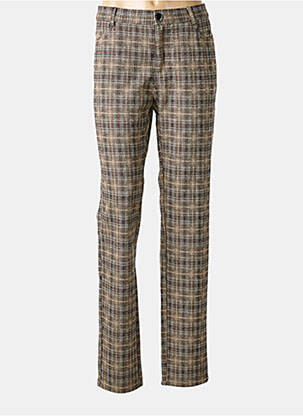 Pantalon drept elasticitate mărime normală maro BARILOCHE femeie