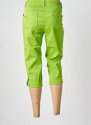 Pantalon trei sferturi elasticitate mărime normală verde AGATHE & LOUISE femeie