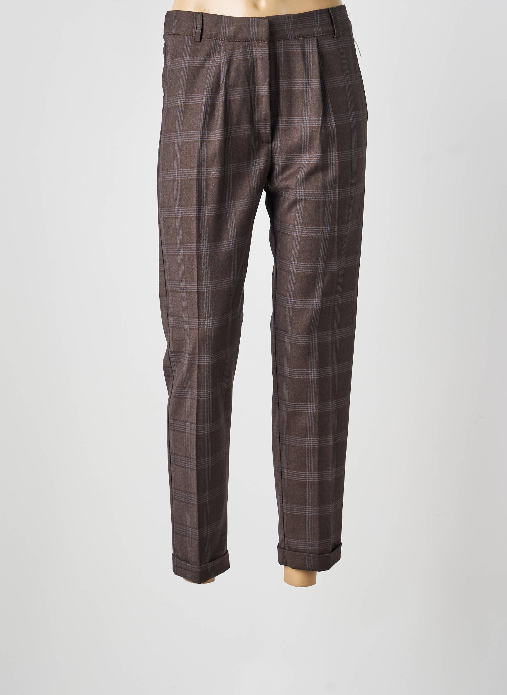 Pantalon 7/8 elasticitate mărime normală gri DIABLESS femeie
