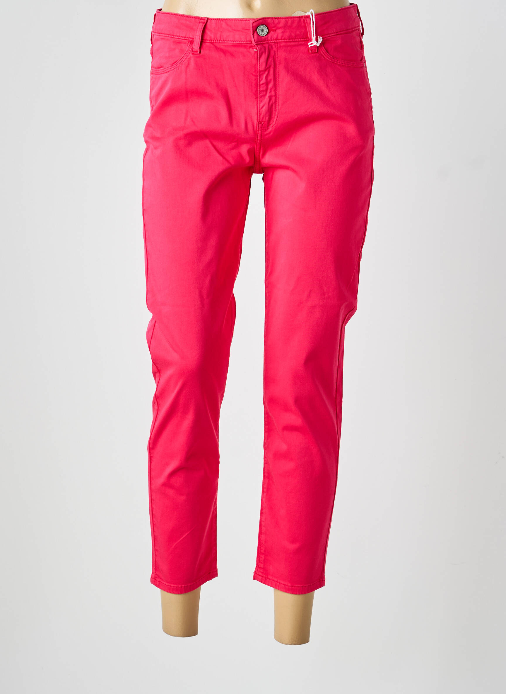 Pantalon 7/8 elasticitate mărime normală roz KANOPE femeie