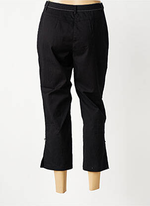 Pantalon trei sferturi elasticitate mărime normală negru JAC JAC femeie