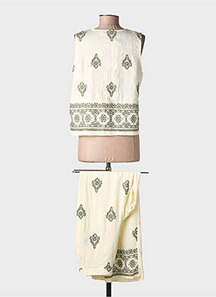 Set pantaloni buzunare bej J&H FASHION femeie