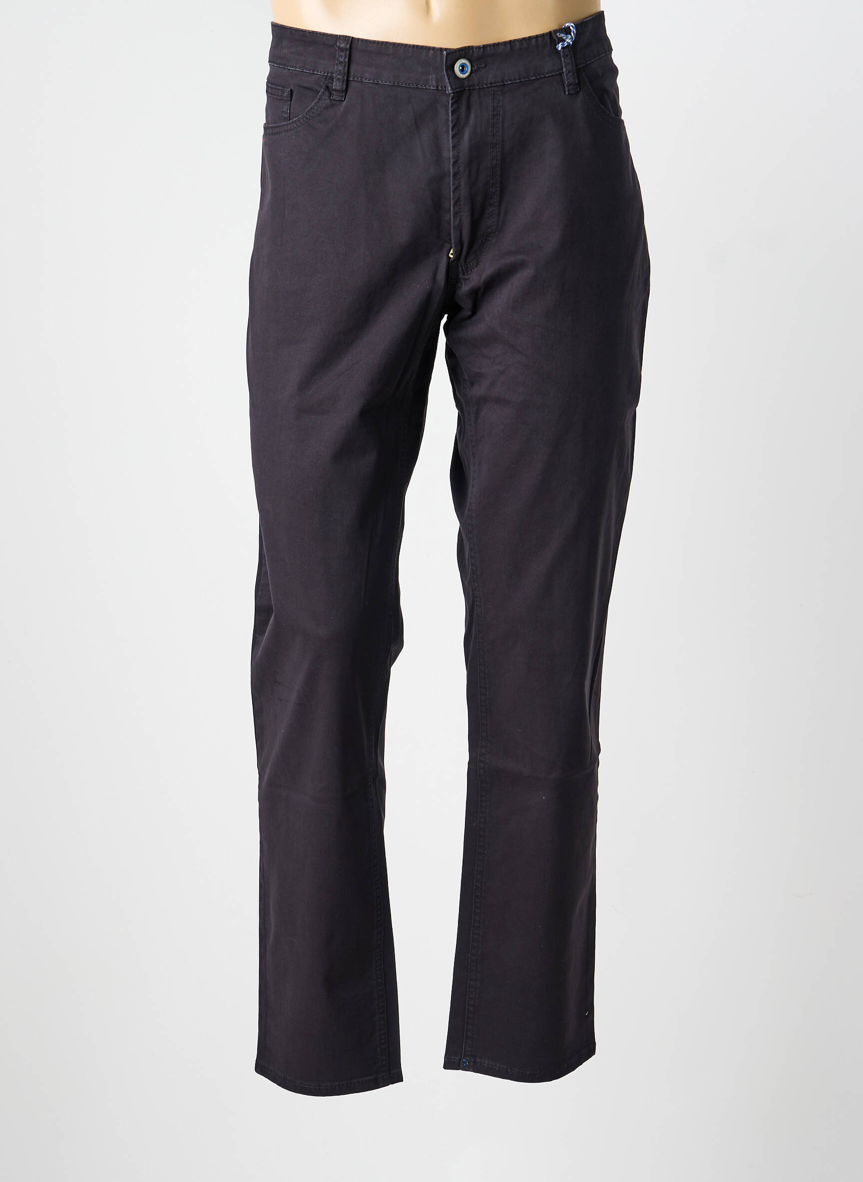 Pantalon slim elasticitate mărime normală negru HATTRIC bărbat