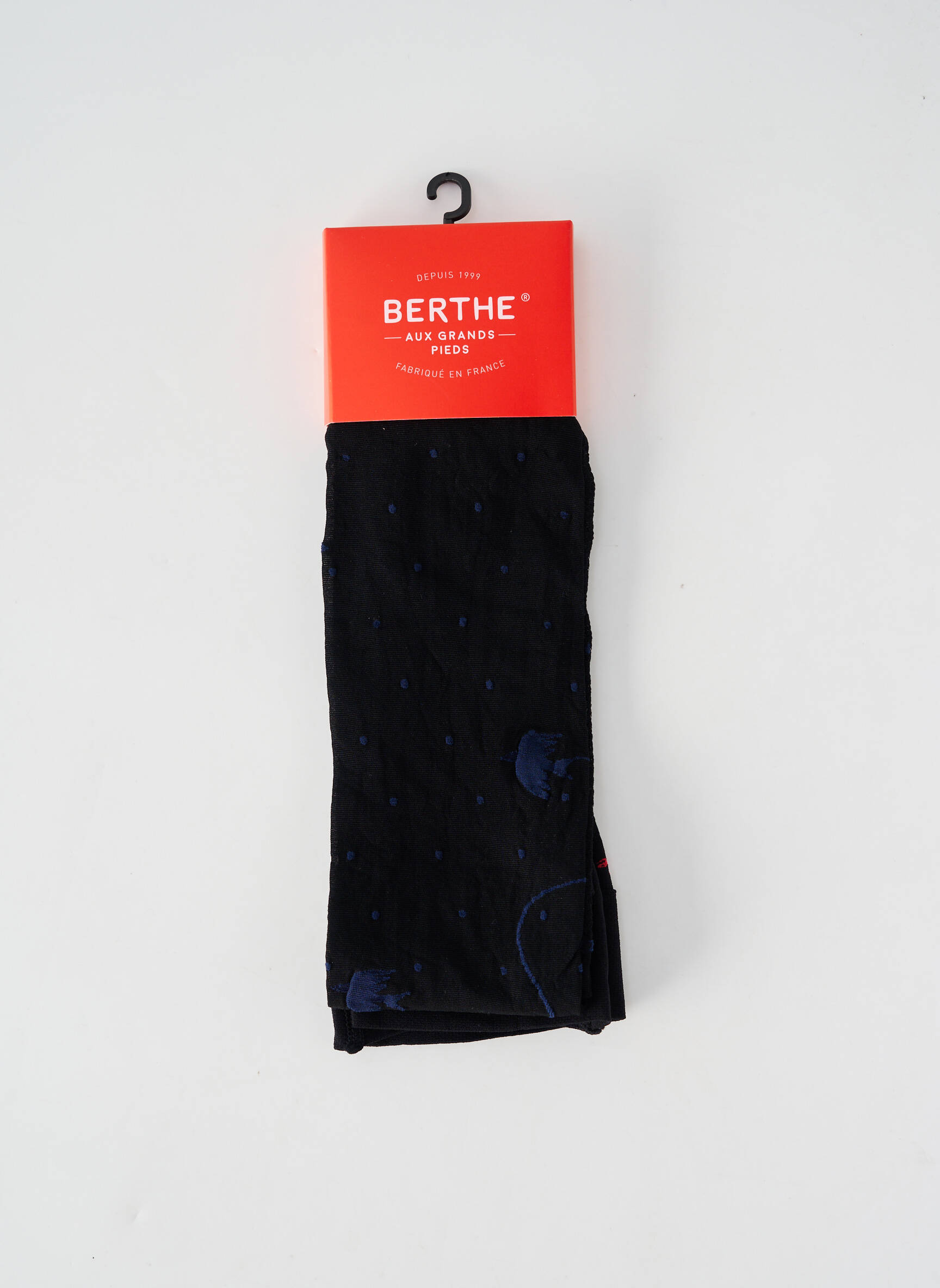 Colanți elasticitate negru BERTHE AUX GRANDS PIEDS femeie