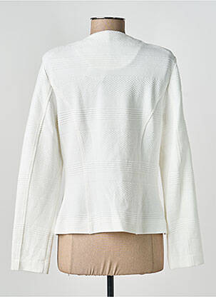 Jachete casual guler rotund alb BARBARA LEBEK femeie