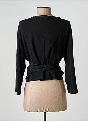 Cardigan petrecut elasticitate negru FRED SABATIER femeie