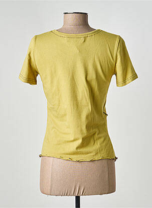 Tricou elasticitate mâneci scurte verde FRED SABATIER femeie