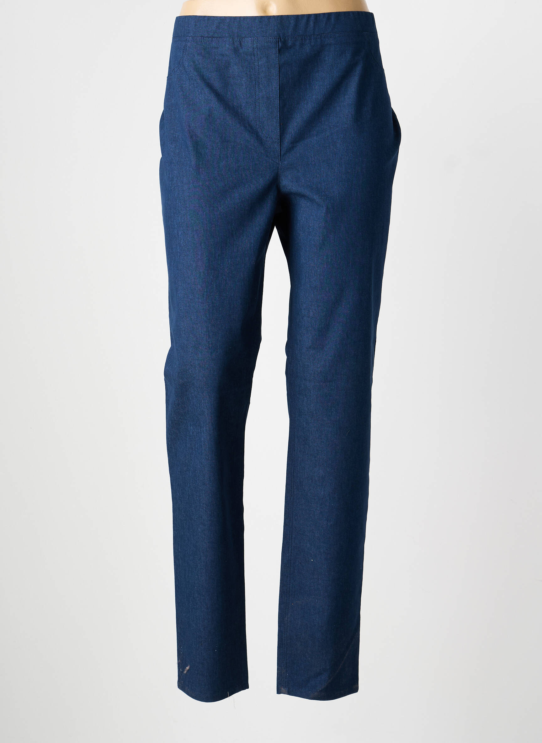 Jegging țesătură brută mărime normală albastru CHRISTIAN MARRY femeie