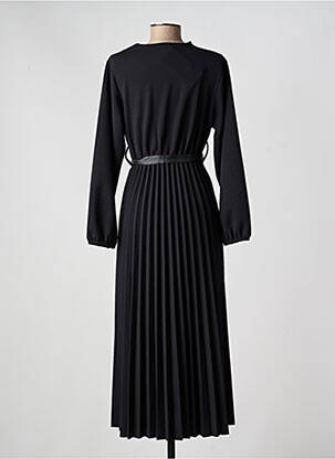 Rochie lungă mâneci lungi mâneci lungi negru NEW STYLE femeie