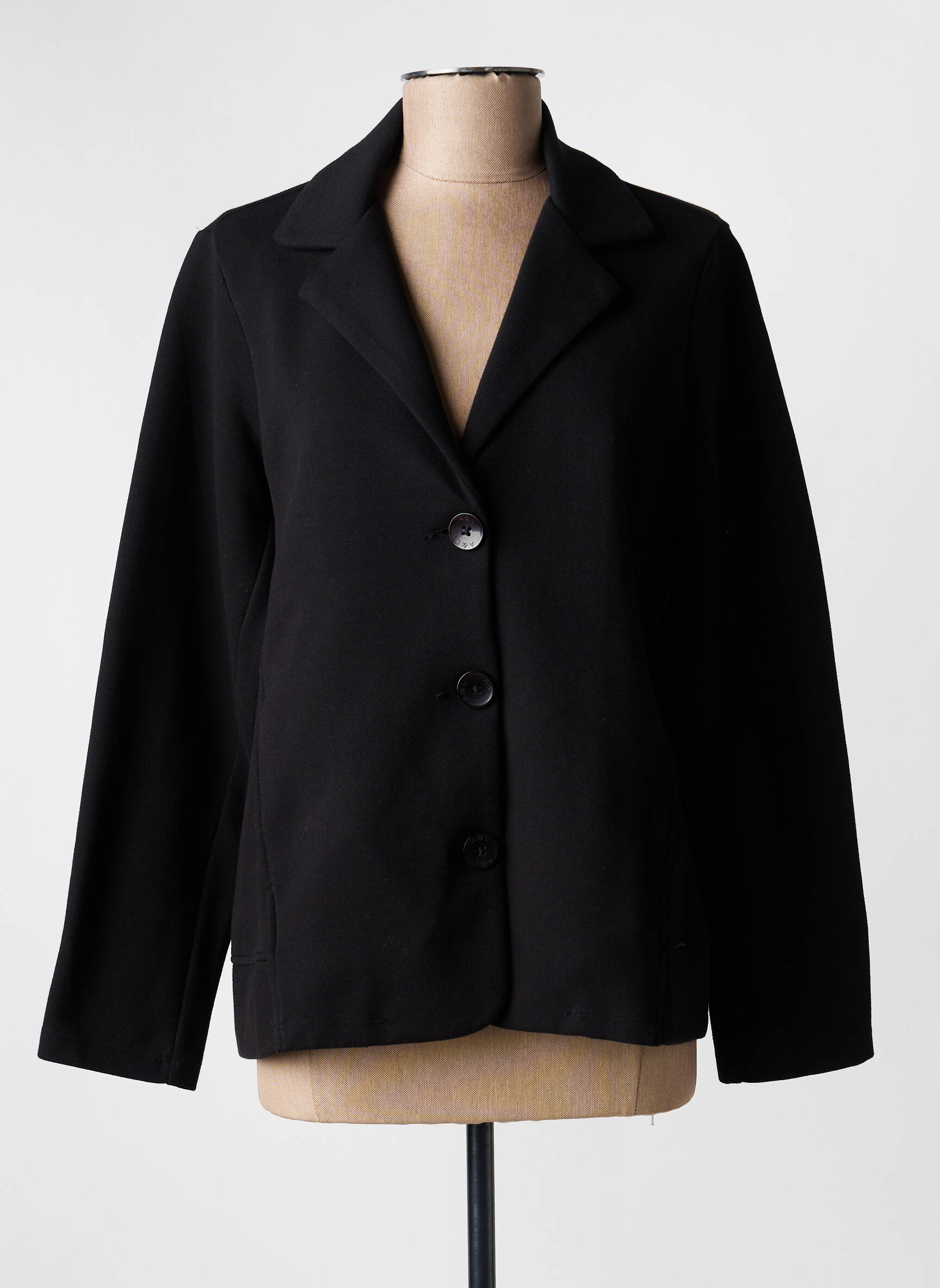 Sacou buzunare negru AGATHE & LOUISE femeie