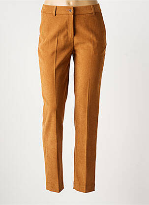 Pantalon slim buzunare maro BARILOCHE femeie