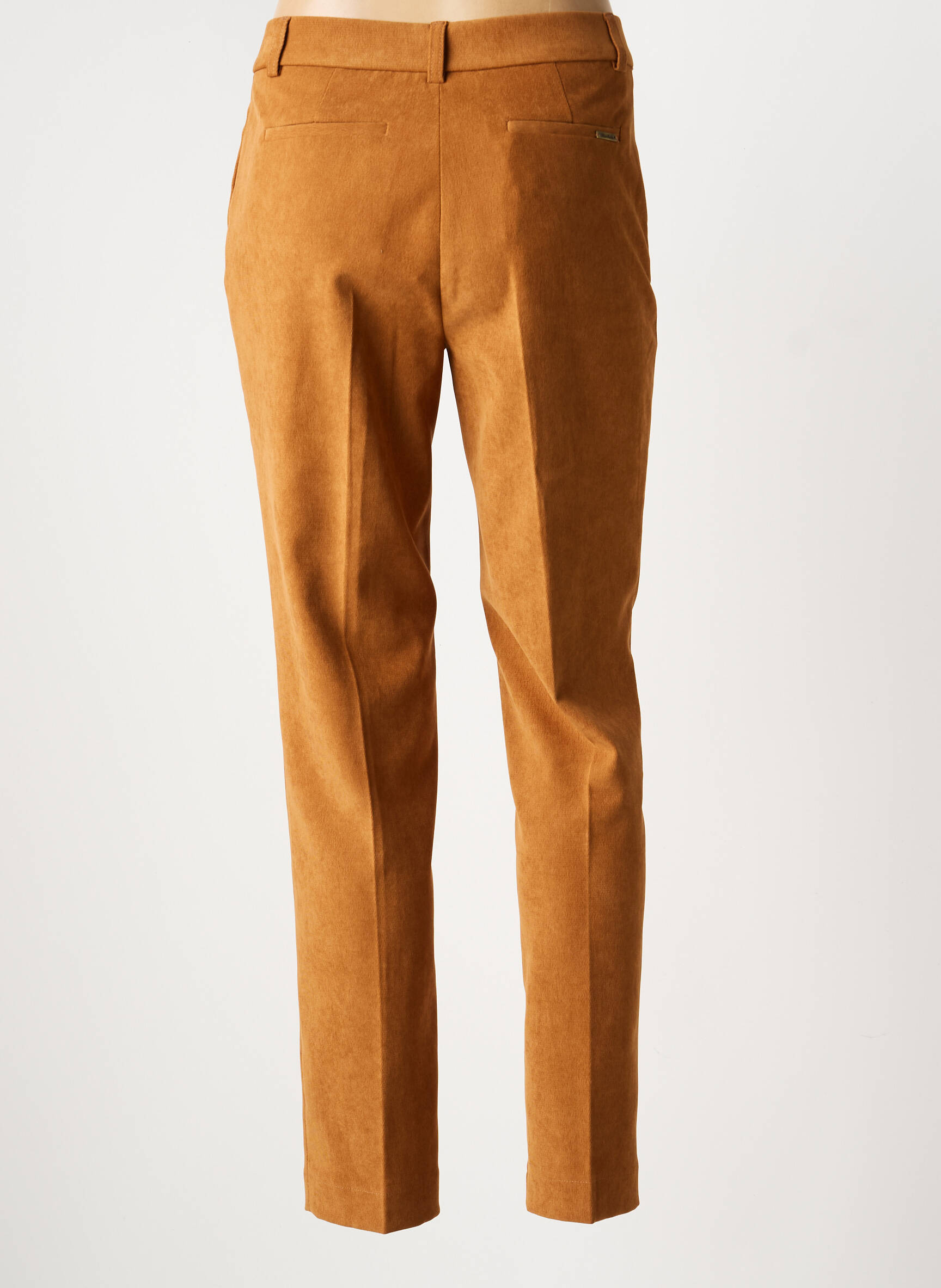 Pantalon slim buzunare maro BARILOCHE femeie