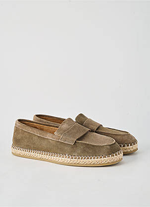 Mocasini vârf rotund vârf rotund maro ZARA bărbat