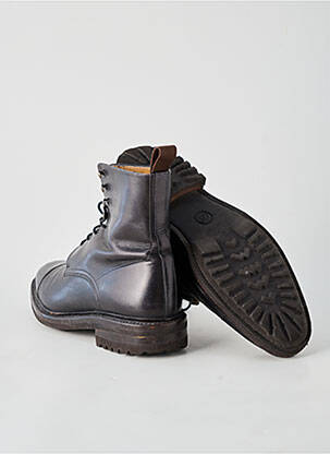 Botine/ghete material neted toc mic negru CARLOS SANTOS bărbat