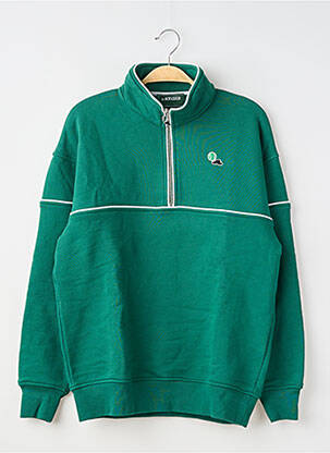 Hanorac broderie mâneci lungi verde THE ACE CLUB bărbat