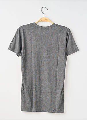 Tricou croială dreaptă mâneci scurte gri UNIQLO bărbat