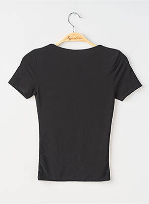 Top mâneci scurte mâneci scurte negru BOOHOO femeie