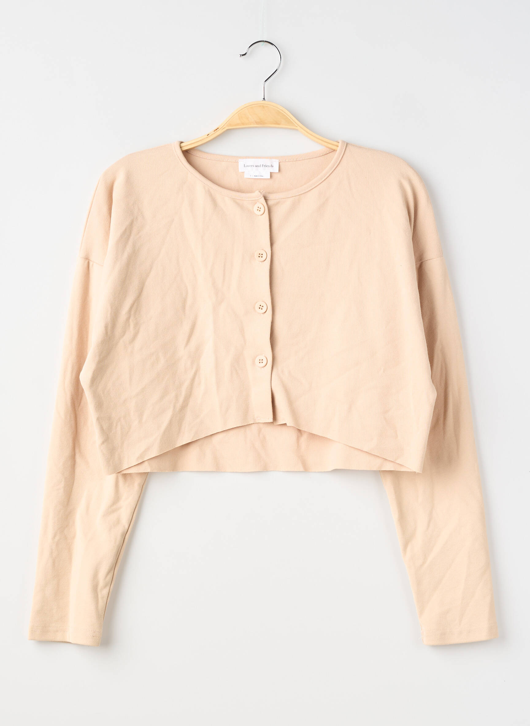 Bolero guler rotund bej LOVERS + FRIENDS femeie