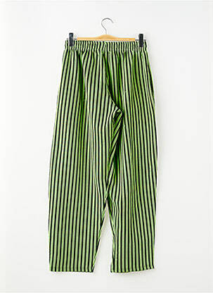 Pantalon larg buzunare mărime normală verde BODYBULDING femeie