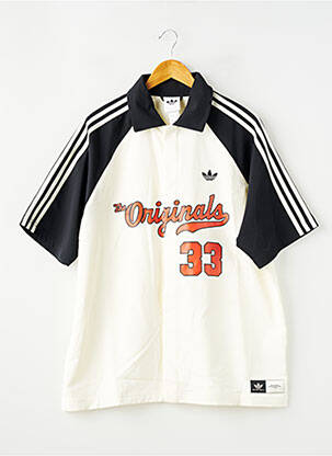 Jachete casual croială dreaptă bej ADIDAS femeie