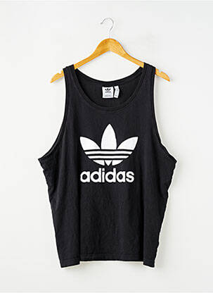 Maiou elasticitate fără mâneci negru ADIDAS femeie